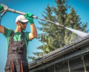 Washing Plastic Carport Roof